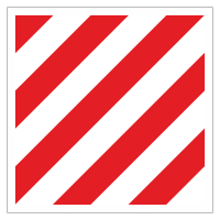 Знак безопасности "Крупногабаритный груз" ТС-03